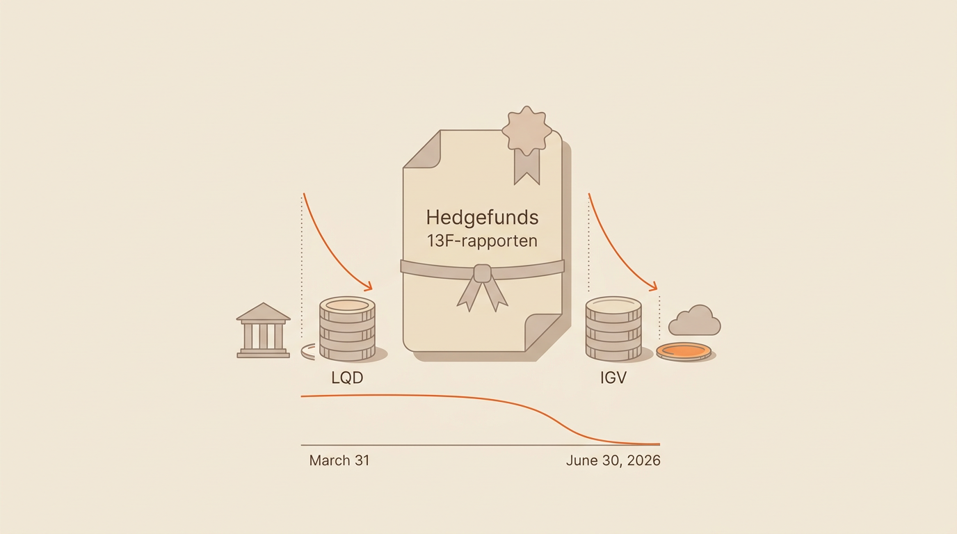 Hedgefondsen Halen Bijna Alle LQD En IGV ETF’s Van De Hand