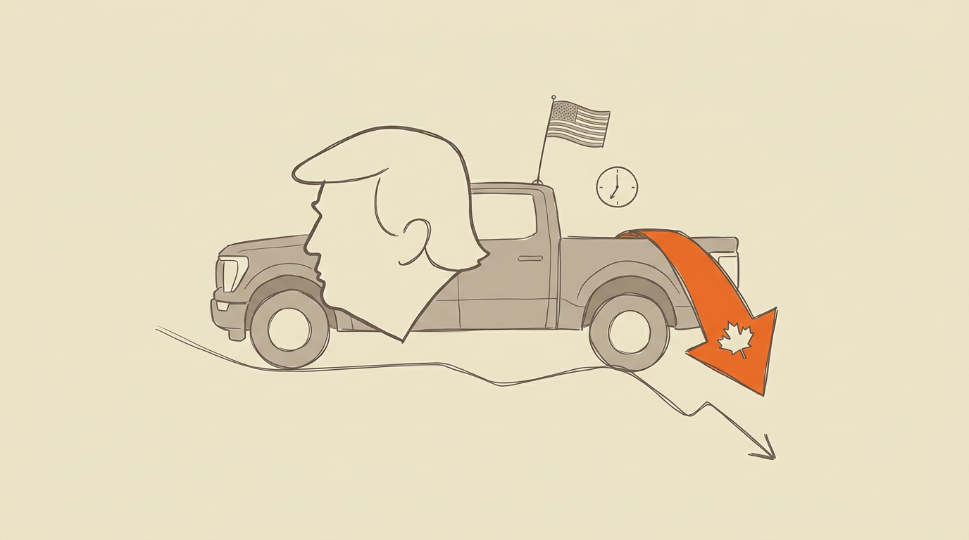 Trump Dreigt Met 50 Procent Tarief Op Canadese Auto’s Vanaf 2027, Ford Ziet Miljardeninvestering Onder Druk Komen