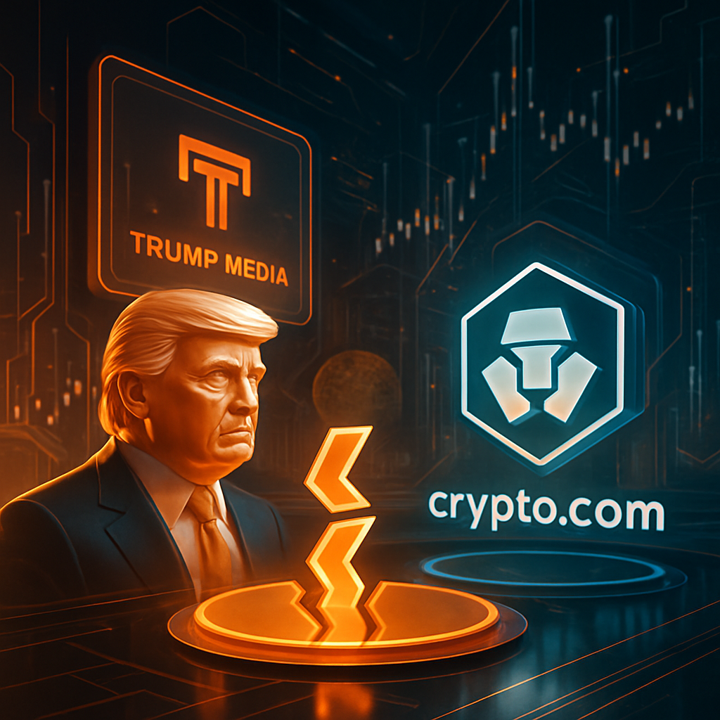Trump Media En Crypto.com Beëindigen Partnerschap: Invloed Op Cryptomarkt En Stakeholders