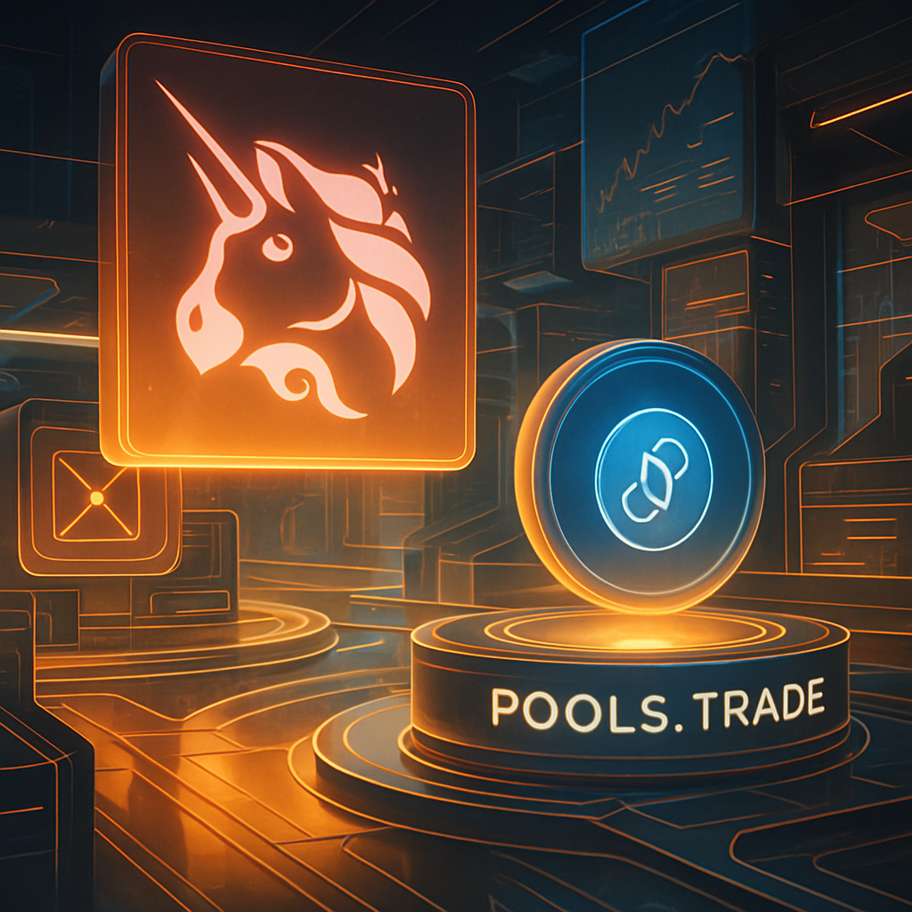 Uniswap Verstoort Token-launchmarkt Met Innovatieve Pools.trade Platform