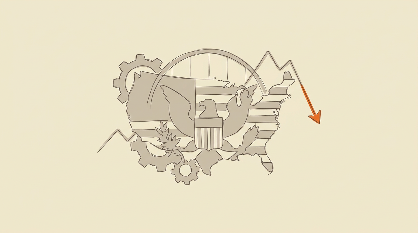 Amerikaanse Economische Index Zakt Voor Het Eerst Sinds Maart Met 0,1 Procent