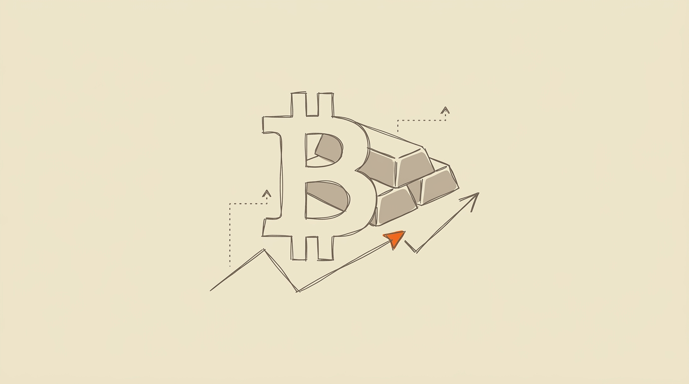Bitcoin Vertoont Sterkste Correlatie Met Goud In Zes Jaar