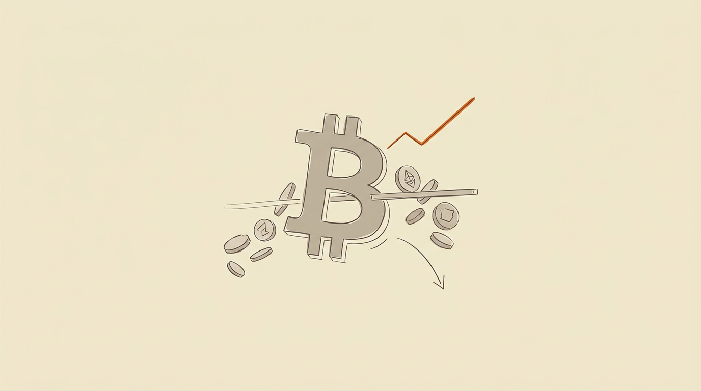 Bitcoin Zakt Met 1,3 Procent, Beleggers Zien Altcoin-Rally Stilvallen