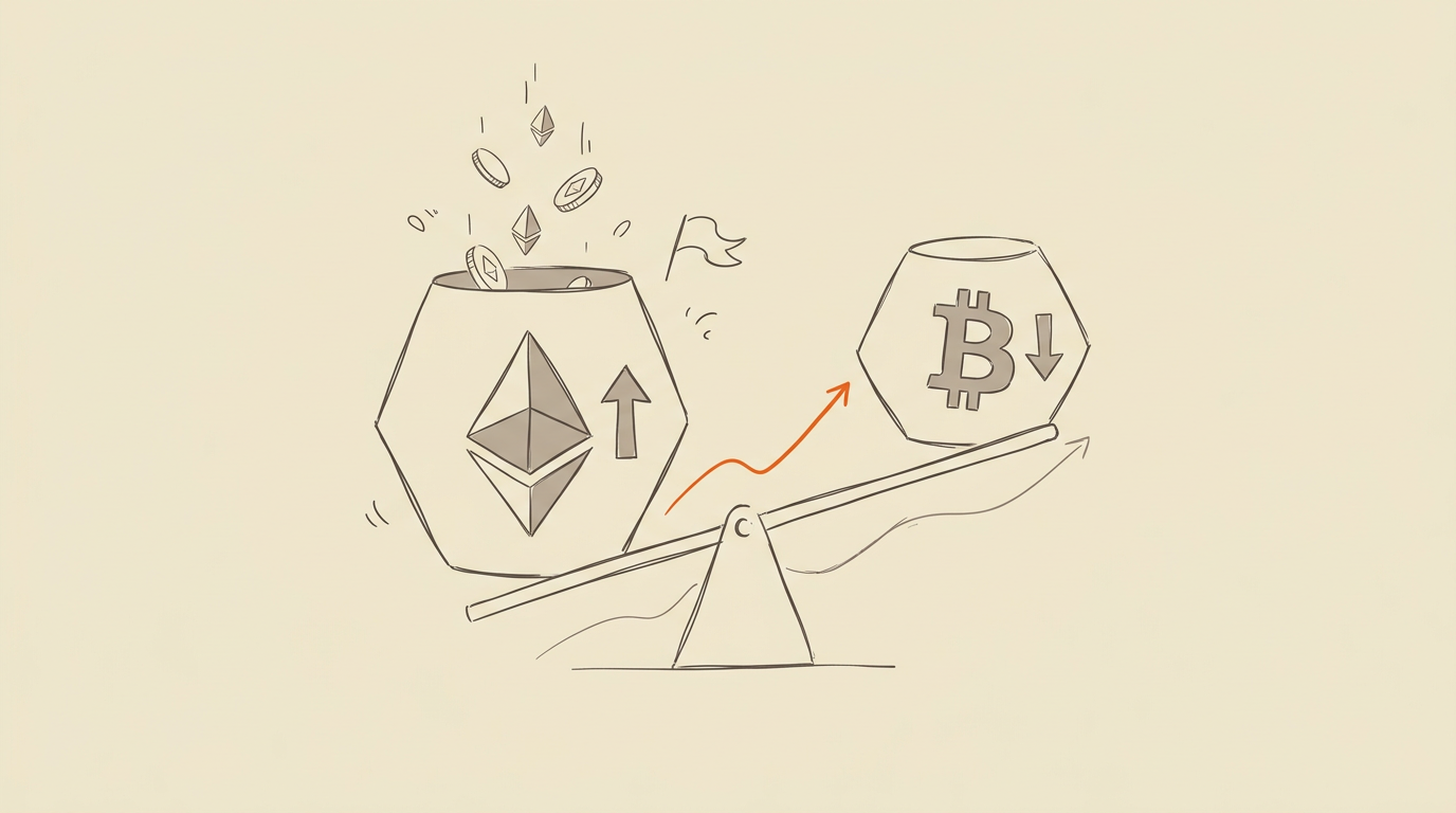 Ethereum ETF’s Ontvangen 200 Miljoen Euro Terwijl Bitcoin ETF’s Vierde Dag Negatief Eindigen