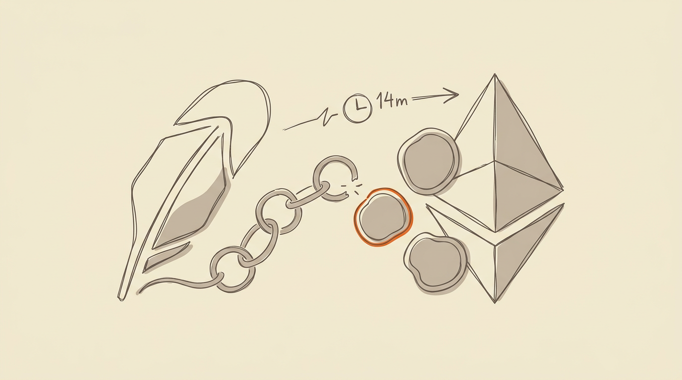 Ethereum’s Blob-Markt Verstoort Robinhood Chain Voor 14 Minuten