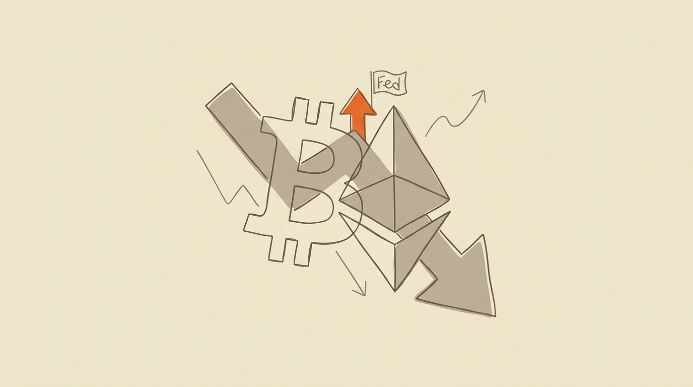 Fed-Rentehike Zorgt Voor Druk Op Bitcoin En Ethereum