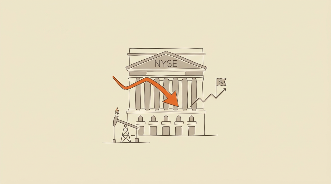 Geopolitieke Spanningen En Olieprijzen Drukken De Opening Van Wall Street