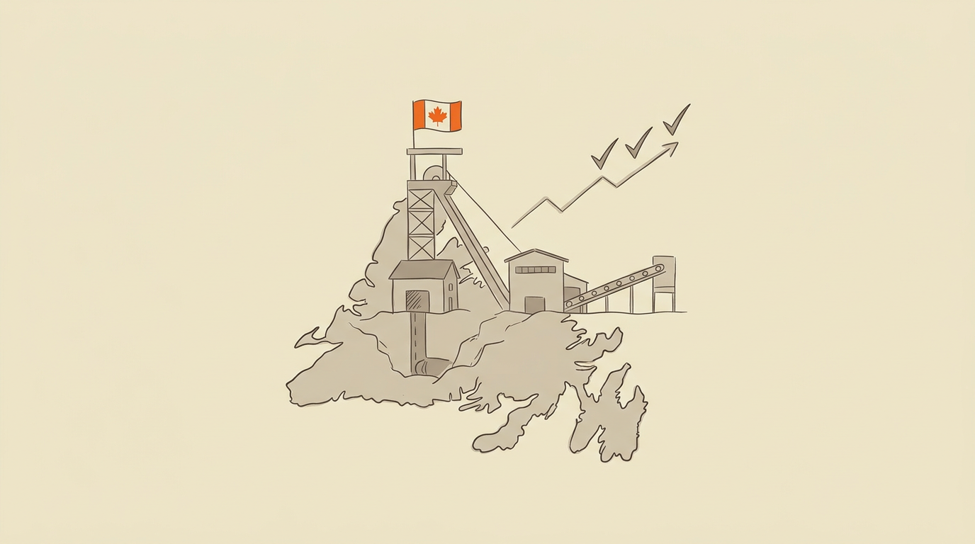 New Found Gold Start Commerciële Productie In Hammerdown Goudmijn In Canada