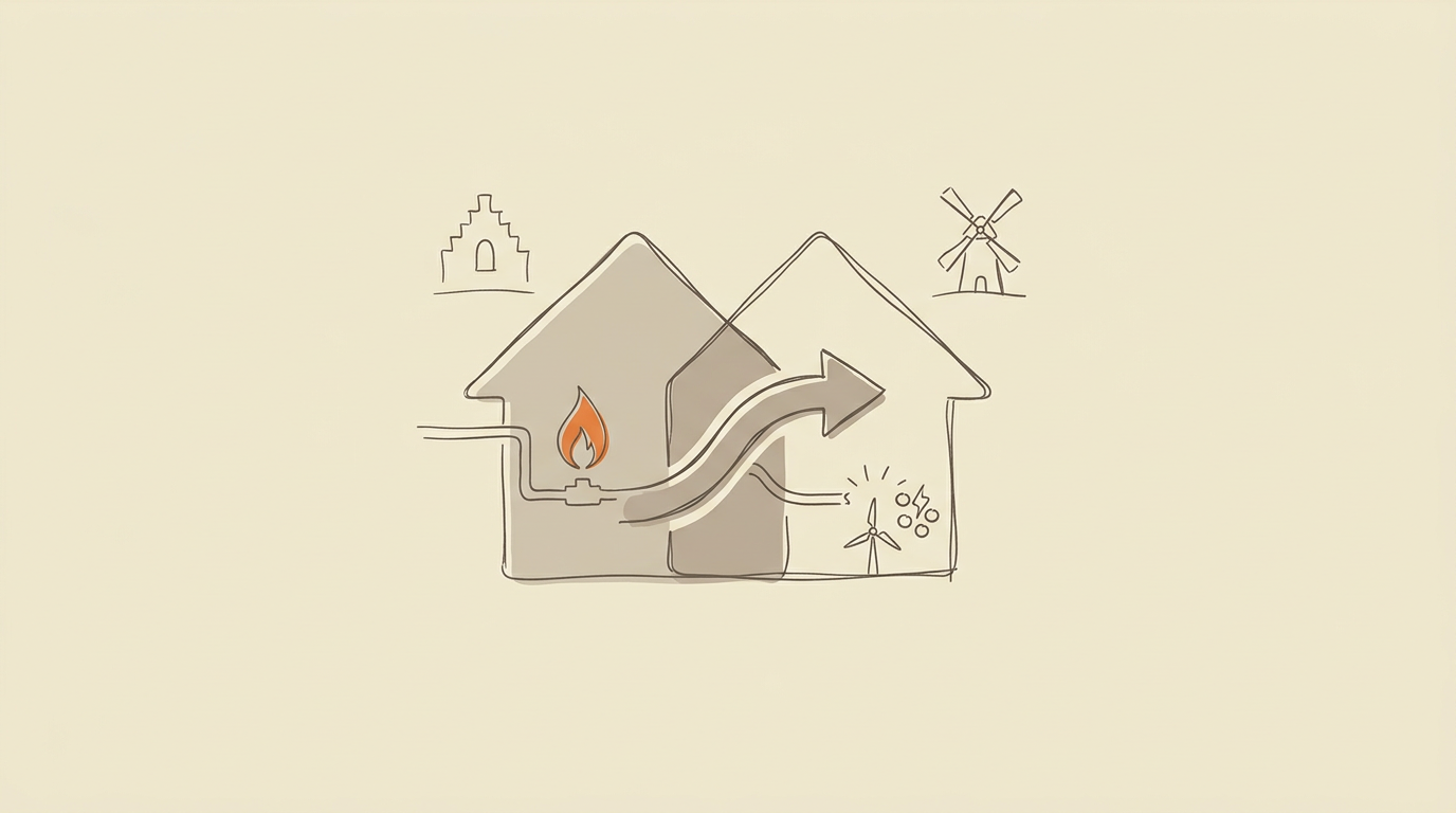 Twee Derde Vlaamse Huizen Verwarmt Met Gas, Nederland Staat Verder In Afbouw